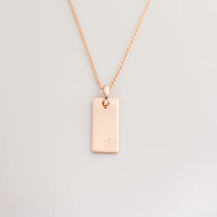 Necklaces fejn ML tag necklace personalized