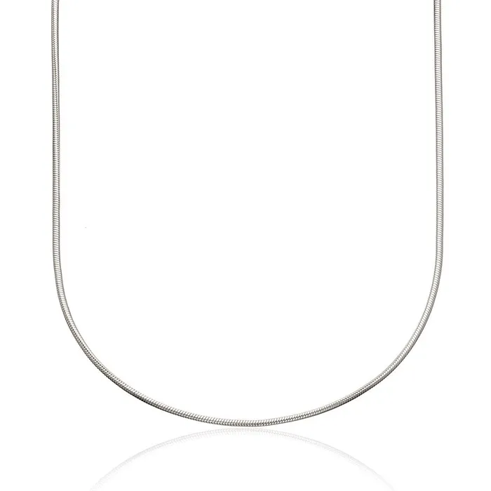 Necklaces Scream Pretty Round Snake Chain Necklace Necklaces Scream Pretty Round Snake Chain Necklace