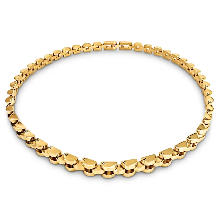 Onyx Watch Band Choker Necklace Ellie Vail Necklaces