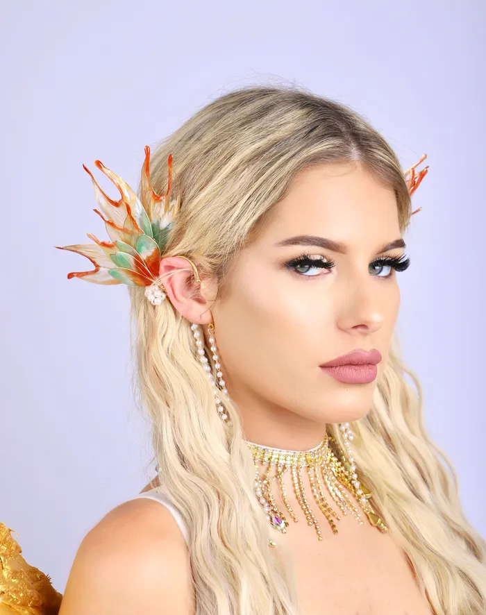 Phoenix Aerial Butterfly Ear Cuff 1 pair THE LUMI SHOP Earrings
