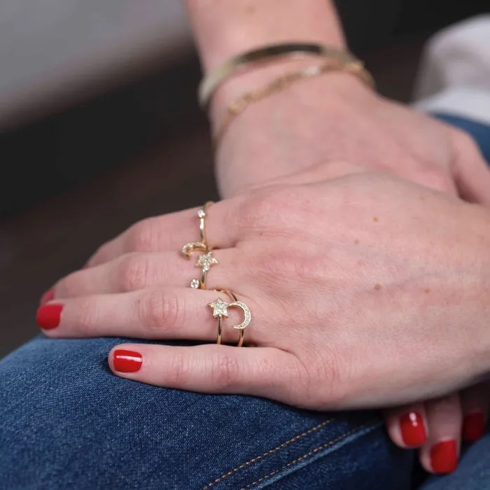 Rings Alexis Jae Sun and Moon Diamond Ring