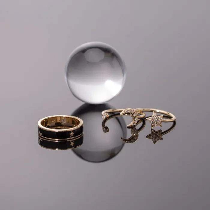 Rings Alexis Jae Sun and Moon Diamond Ring