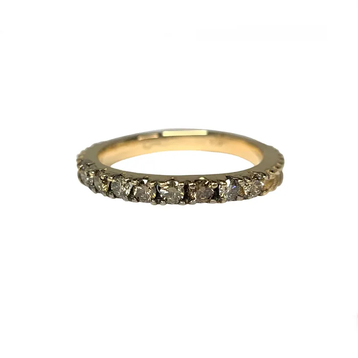 Rings Donald Haack Diamonds Cognac Champagne Diamond Band
