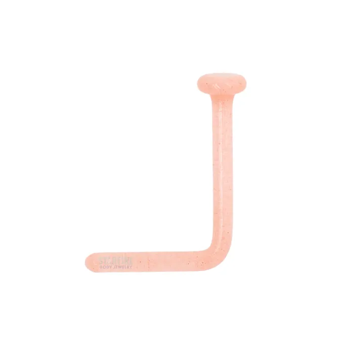 Rings Gorilla Glass Glass Nostril Retainer Skin Tone 5