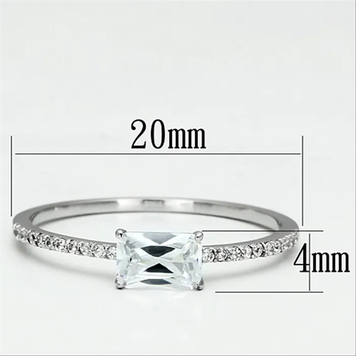 Rings Green CJ082 Wholesale Womens 925 Sterling Silver Rhodium AAA Grade CZ Clear Ring Rings Green CJ082 Wholesale Womens 925 Sterling Silver Rhodium AAA Grade CZ Clear Ring