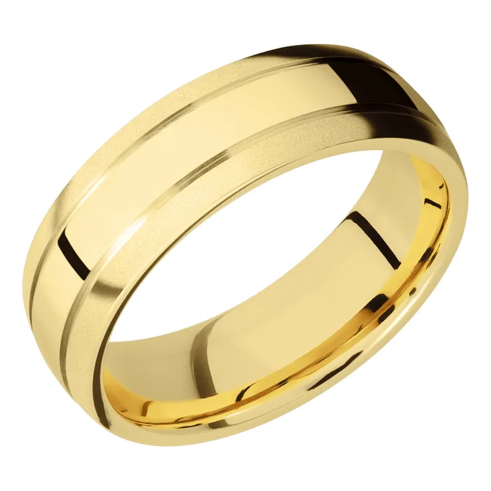 Rings Lashbrook 14K Yellow Gold Band Rings Lashbrook 14K Yellow Gold Band