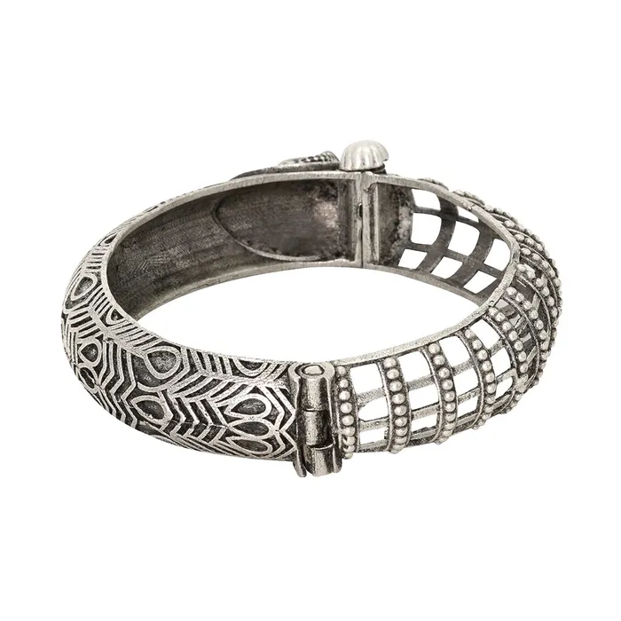 Rings Teejh Pudukkottai Oxidised Silver Jewellery Gift Set Teejh