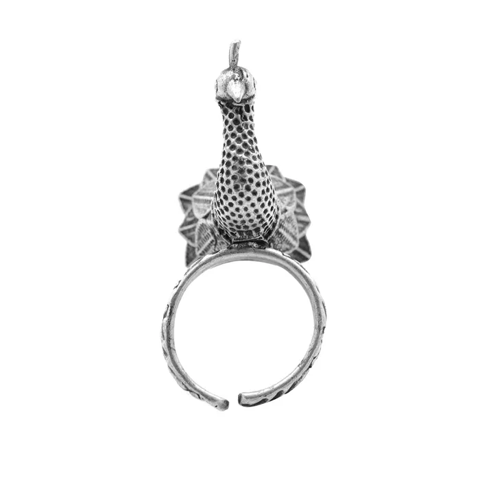 Rings Teejh Pudukkottai Oxidised Silver Jewellery Gift Set Teejh