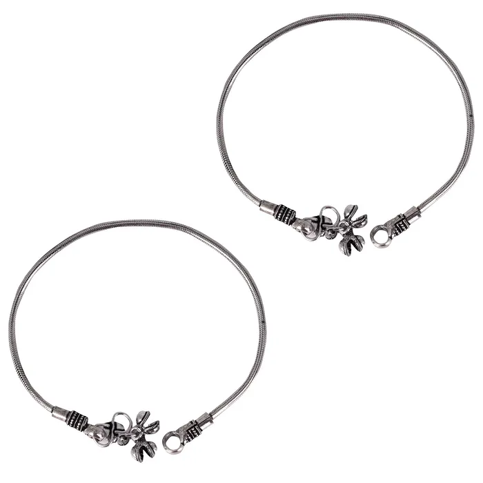 Rings Teejh Teejh Ruhaani Silver Anklets