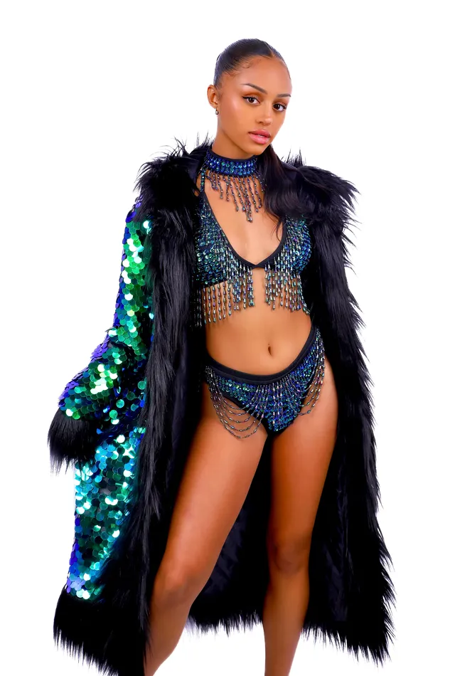 Rings THE LUMI SHOP Midnight Forest Fuzzy Jacket