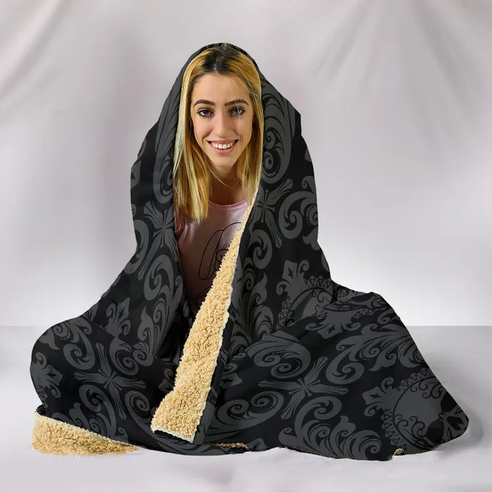 Rings Zapps Clothing Gothic Skull Hooded Blanket