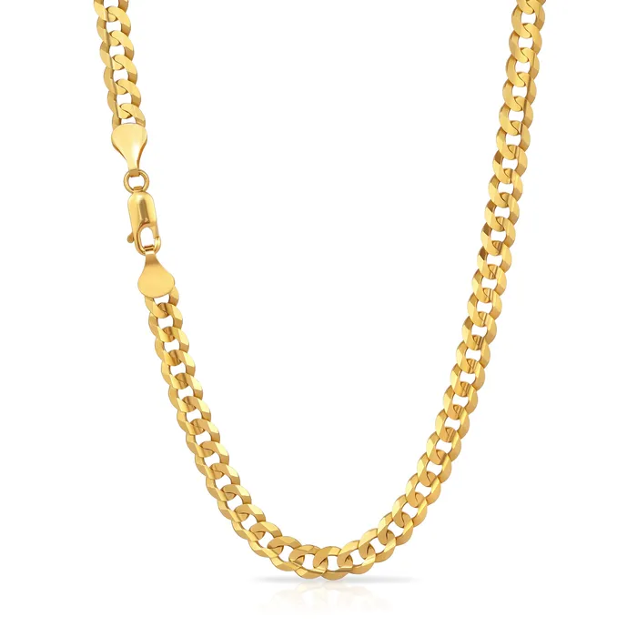 Saints G Necklaces 60MM Flat Curb Chain