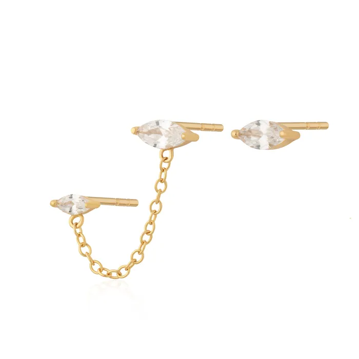 Scream Pretty Earrings Crystal Droplet Stud Earring Set