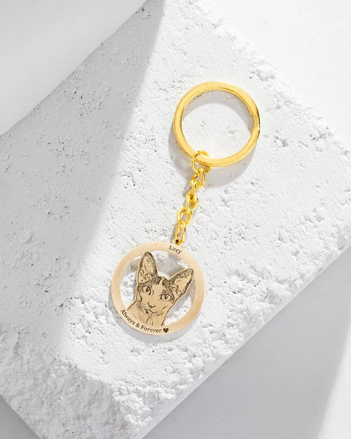 Silvercut Original Halo Keychain Necklaces Silvercut Original Halo Keychain Necklaces