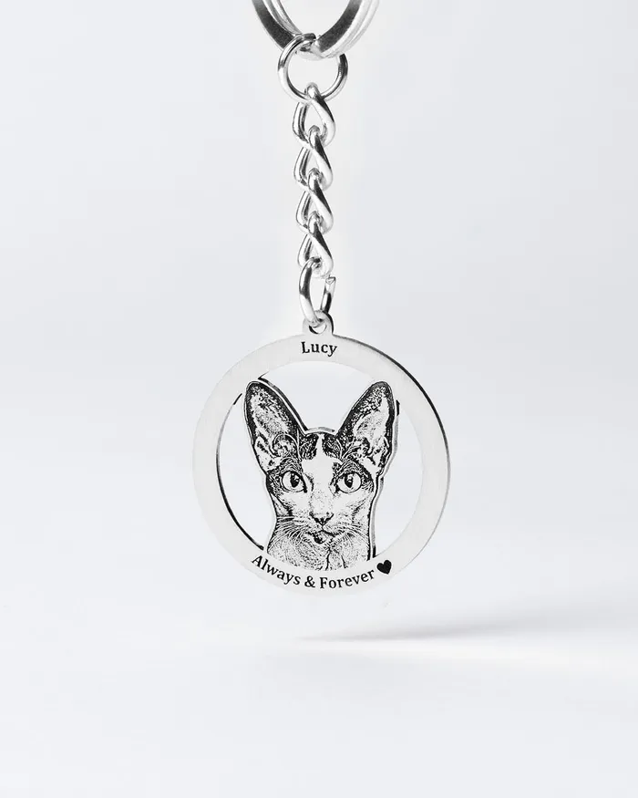 Silvercut Original Halo Keychain Necklaces Silvercut Original Halo Keychain Necklaces