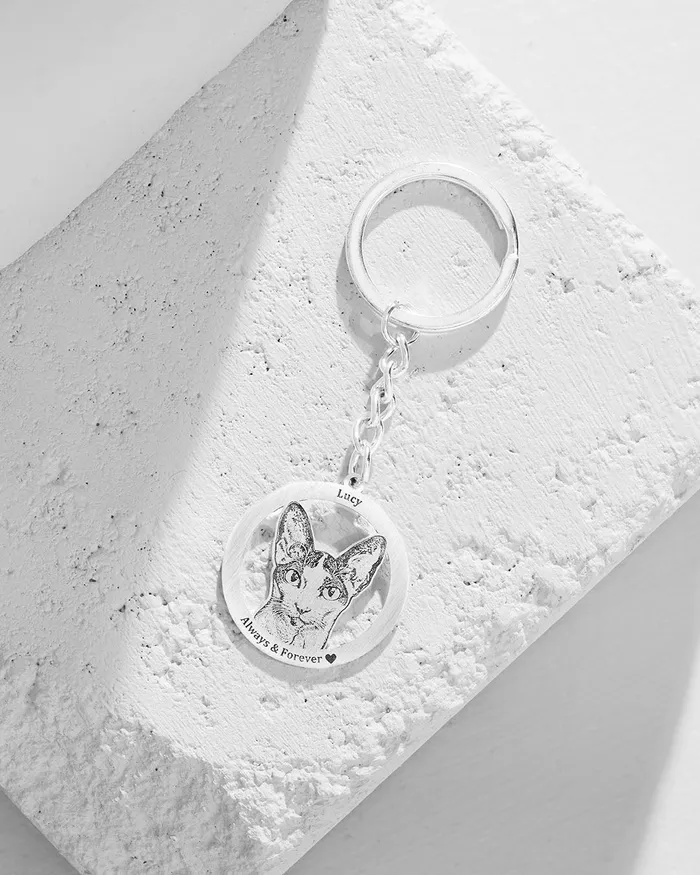 Silvercut Original Halo Keychain Necklaces Silvercut Original Halo Keychain Necklaces