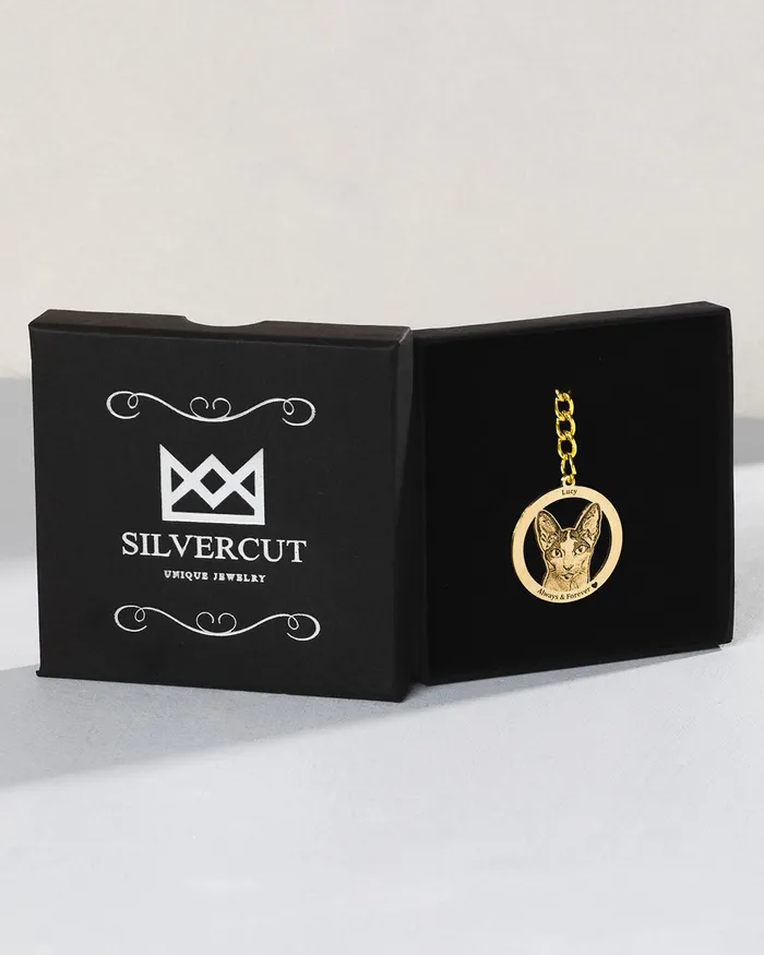 Silvercut Original Halo Keychain Necklaces Silvercut Original Halo Keychain Necklaces