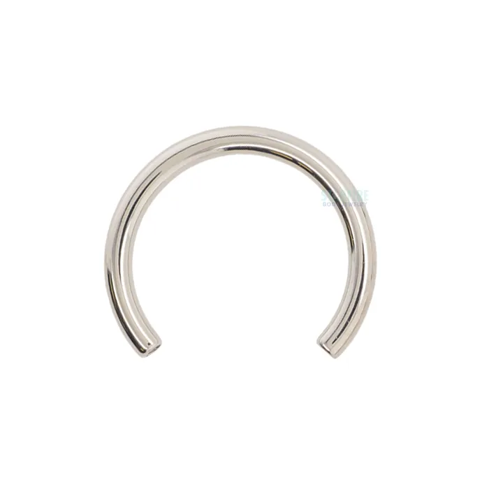 Stainless Steel Threaded Circular Barbell Shaft 4 ga Anatometal Earrings