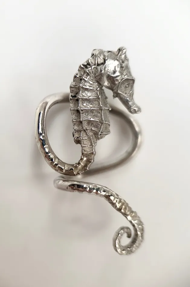 Stonehart Jewelry Earrings Seahorse Ear Cuff