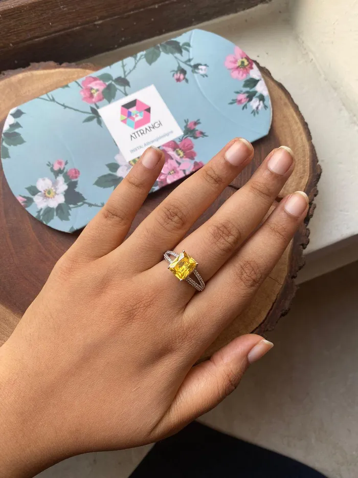 Sunny Side Up Ring Attrangi Rings
