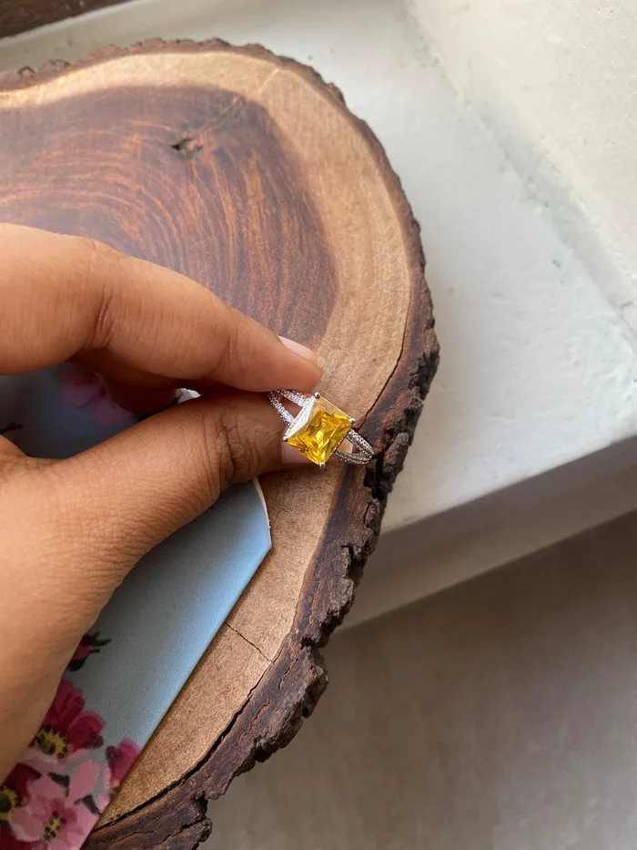 Sunny Side Up Ring Attrangi Rings