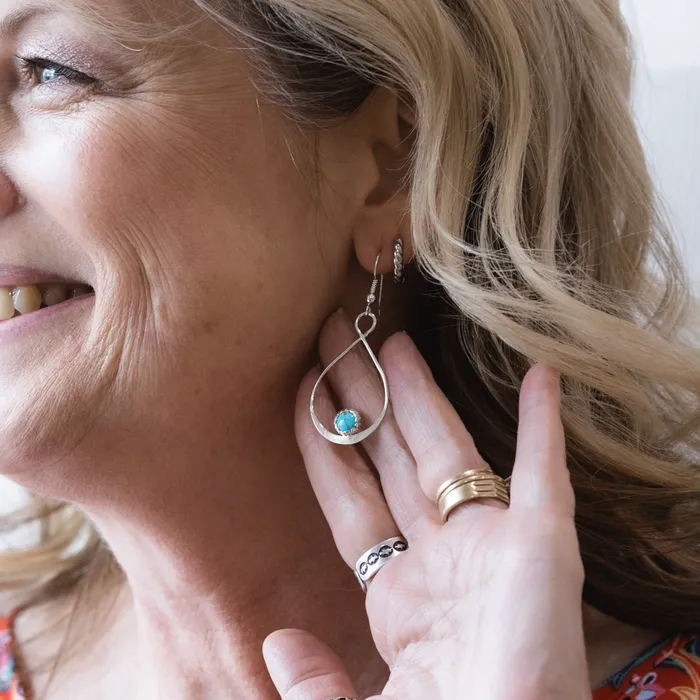 TSkies Jewelry Earrings Radiante Boundless Turquoise Earrings