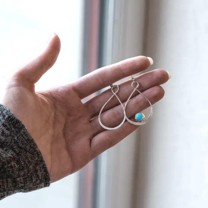 TSkies Jewelry Earrings Radiante Boundless Turquoise Earrings
