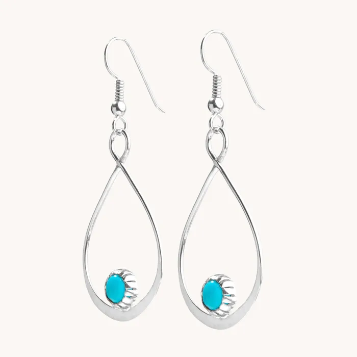 TSkies Jewelry Earrings Radiante Boundless Turquoise Earrings