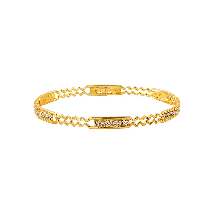 Teejh Siman Gold Bangle Teejh Bracelets