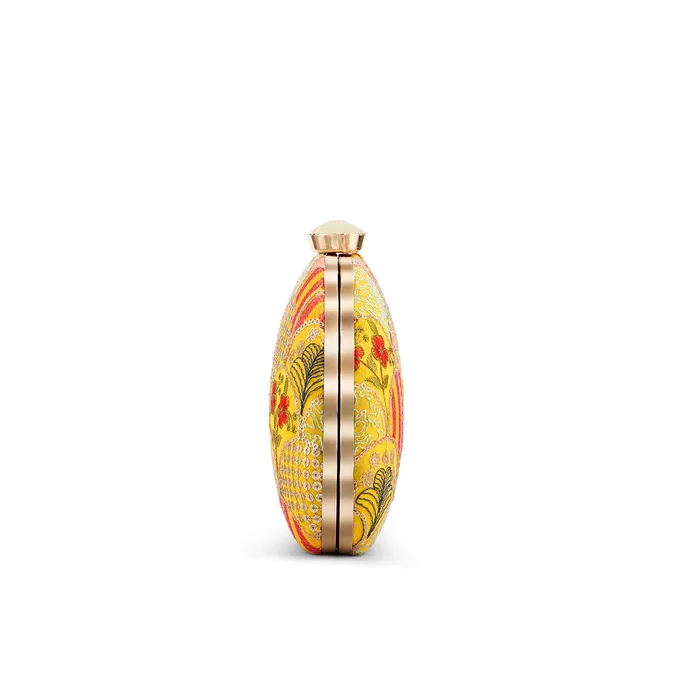 Teejh Teejh Ashi Applique Clutch Earrings