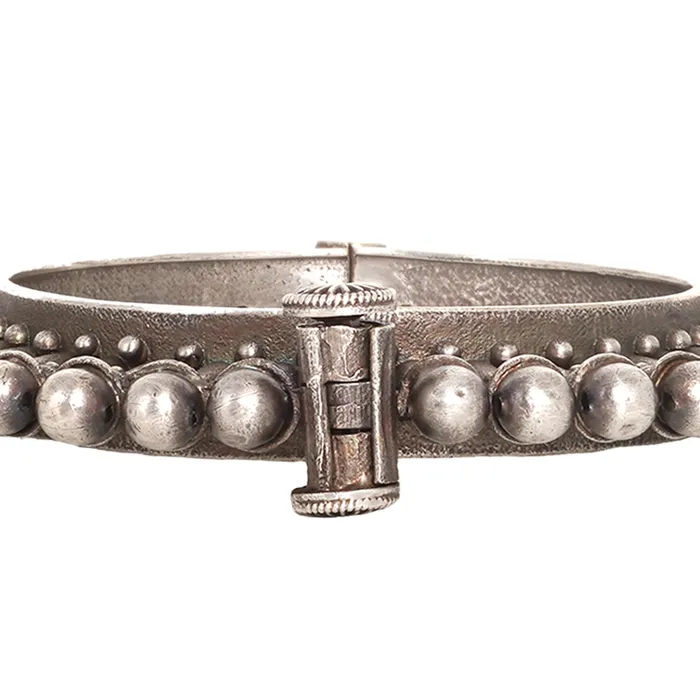 Teejh Teejh Jeni Silver Oxidised Bangle Bracelets