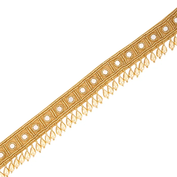 Teejh Teejh Zivah Bead Mirror Gold Belt PreStyled Sets