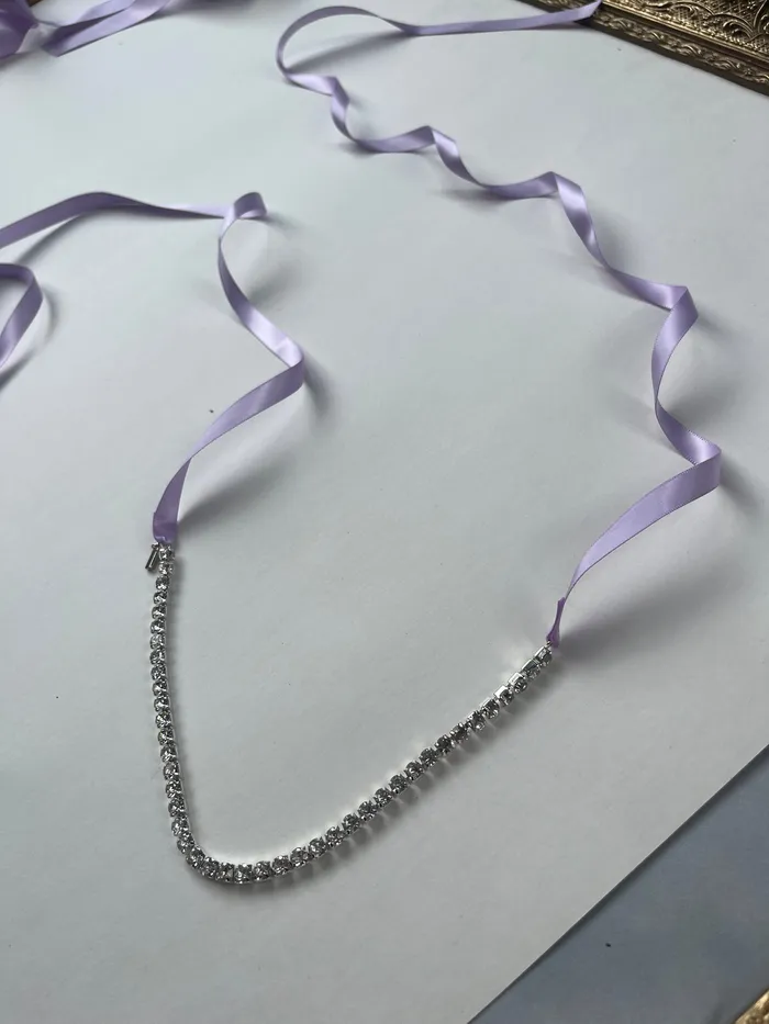 Tennis Ribbon Wrap Stonehart Jewelry Necklaces