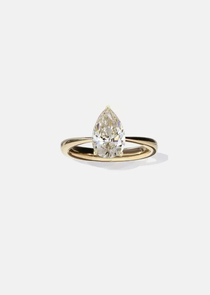 ternal Pear Diamond Ring KATKIMfinejewelry Rings