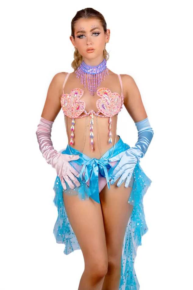 THE LUMI SHOP Earrings FULL OUTFIT Barbie Swan Lake 5 pcs