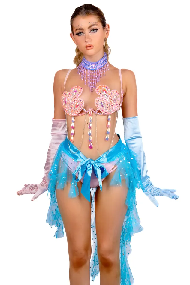 THE LUMI SHOP Earrings FULL OUTFIT Barbie Swan Lake 5 pcs