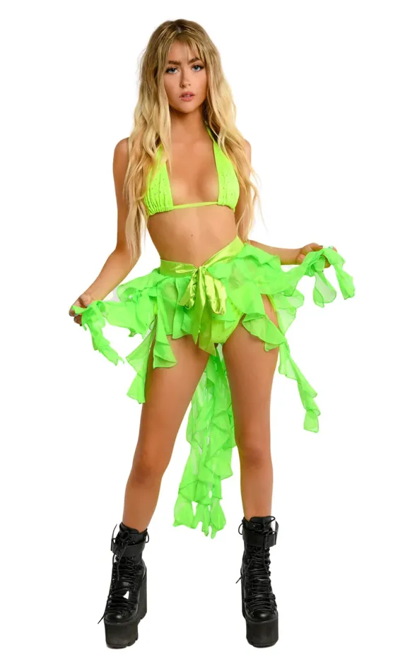 THE LUMI SHOP Earrings FULL OUTFIT Neon Elf