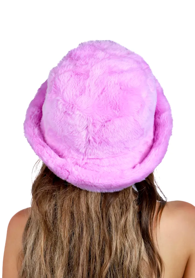 THE LUMI SHOP Earrings Lilac Fuzzy Hat