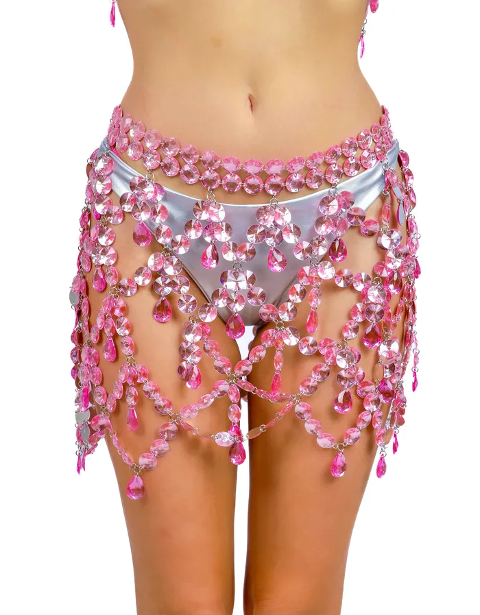 THE LUMI SHOP Earrings Pink Goddess Rain Jewelry Skirt