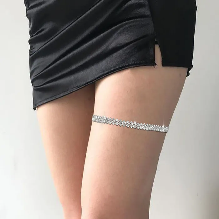 THE LUMI SHOP Earrings Sparkle Rhinestone Leg Wrap Leg Chains