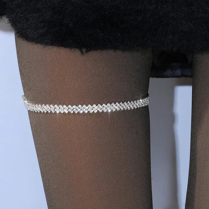 THE LUMI SHOP Earrings Sparkle Rhinestone Leg Wrap Leg Chains