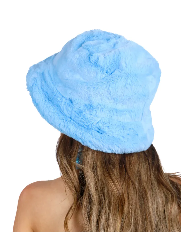 THE LUMI SHOP Rings Baby Blue Fuzzy Hat
