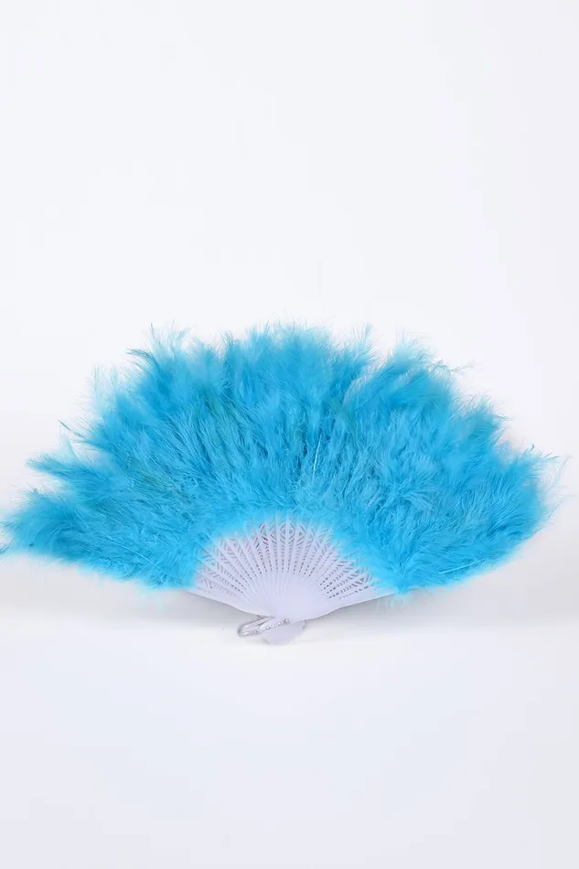 THE LUMi SHOP Rings Fuzzy Fur Fan Baby Blue
