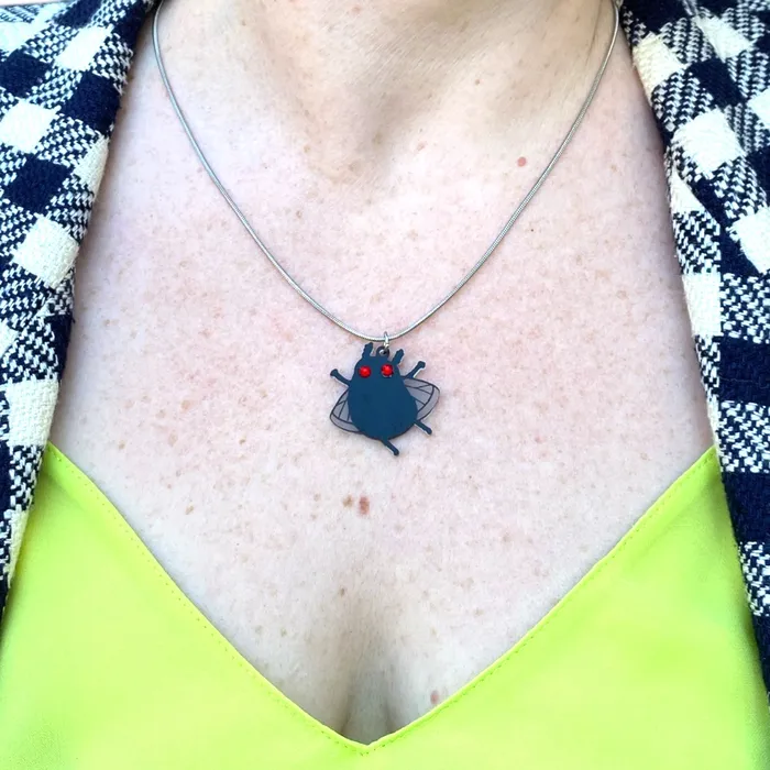 VincaUSA Necklaces Cryptid Club Moth Man Necklace