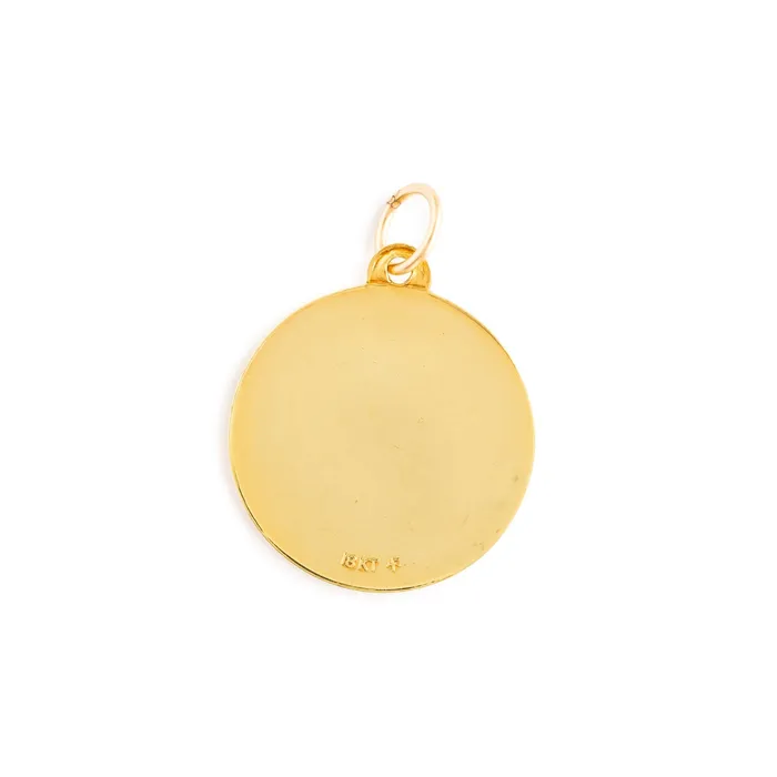 Vintage PreStyled Sets Scorpio 18k Gold Coin Zodiac Charm