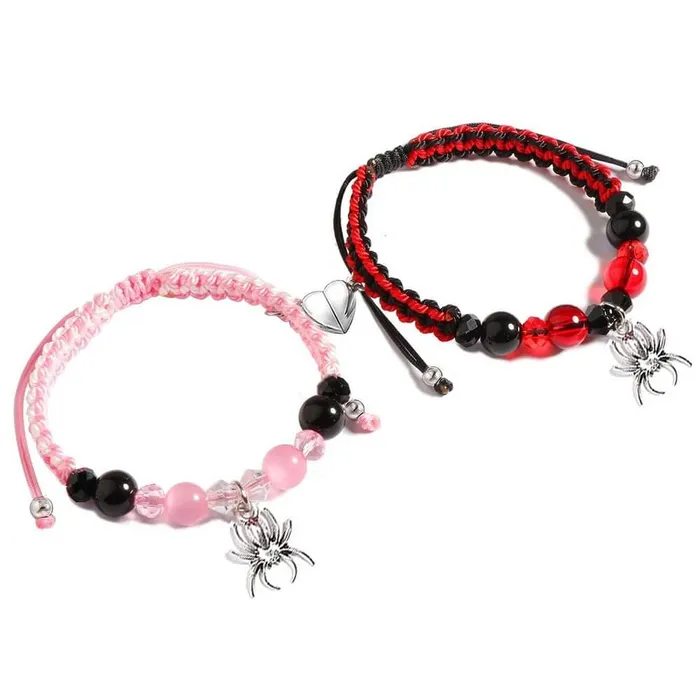 worldnetgifts Earrings SpiderMan Matching Bracelets