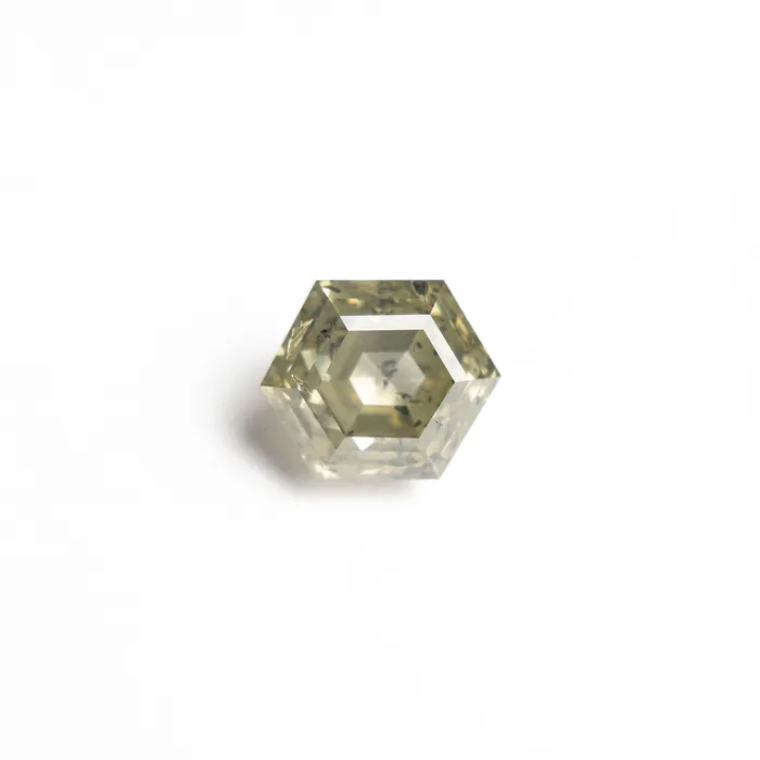 107ct 636x529x398mm Hexagon Step Cut 2545511 Misfit Diamonds Rings