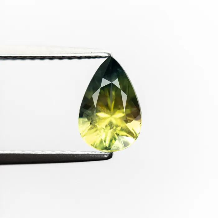 138ct 840x560x444mm Pear Brilliant Sapphire 2380710 Misfit Gems Earrings