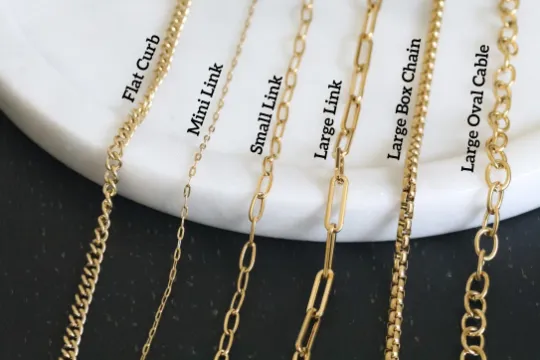 18K GoldFilled Link Chain Bracelet Jewelvers Bracelets