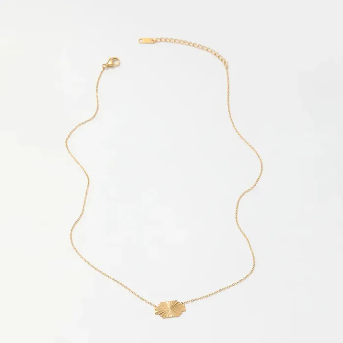 18K GoldFilled Sunburst Necklace Jewelvers Necklaces 18K GoldFilled Sunburst Necklace Jewelvers Necklaces